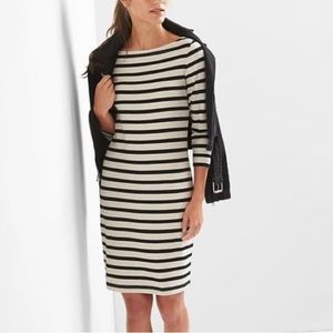 Gap boatneck striped dress